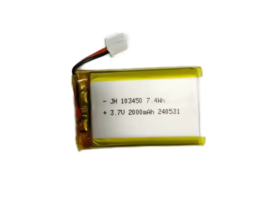 Jhxny 103450 Li-ion Akku (2000mAh, 3.7V) – mit ZHR-2 Anschluss